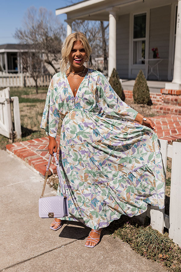 Made For Sunshine Maxi In Pear Curves Image - 4