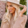 Feeling Good Felt Fedora In Cream Image - 1