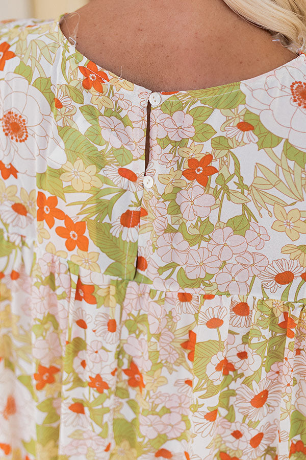 Stay Amazing Floral Shift Dress Image - 5