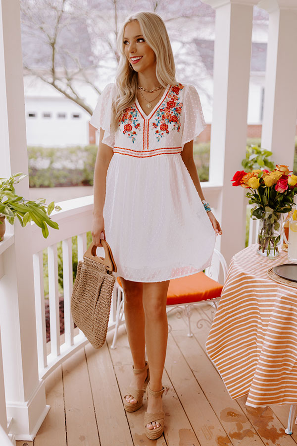 Soul Surfing Embroidered Dress Image - 2