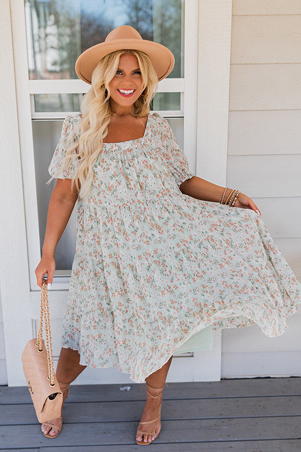 Courage Within Midi in Seaglass Curves Image - 1