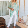 Beach Hustle Shift Tunic In Turquoise Image - 1