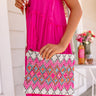 Fiji Fruit Punch Woven Crossbody Image - 1