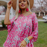 Beach Hustle Shift Tunic In Hot Pink Image - 1