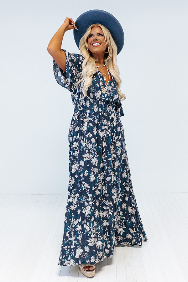 Refreshing Breeze Floral Maxi Curves Image - 5
