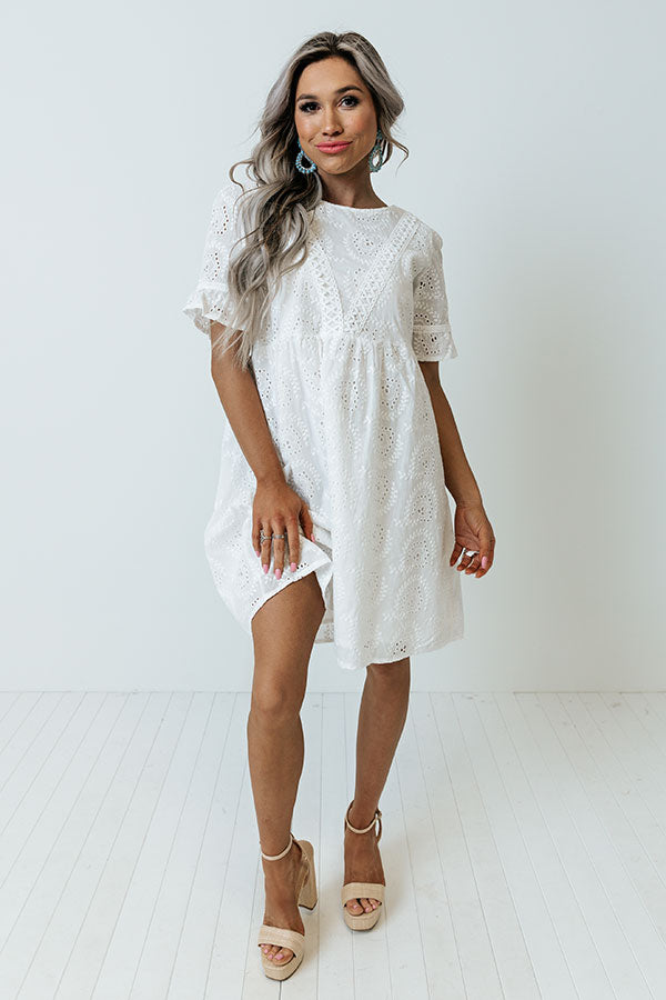 Dream Of You Eyelet Dress Image - 3