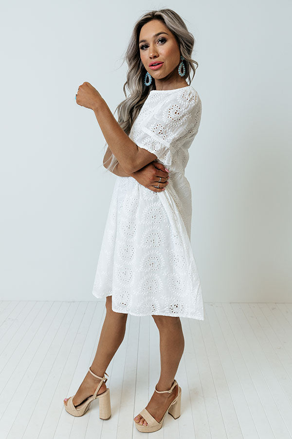 Dream Of You Eyelet Dress Image - 1