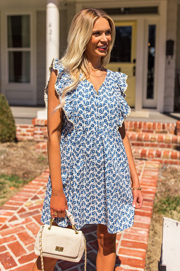 The Sweetest Kiss Floral Babydoll Dress Image - 5