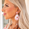 Sprinkle Of Sass Earrings In Pink Image - 1