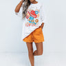 Long Live Oversized Distressed Tee Image - 1