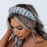 Ready For Fame Embellished Headband in Navy Image - 1