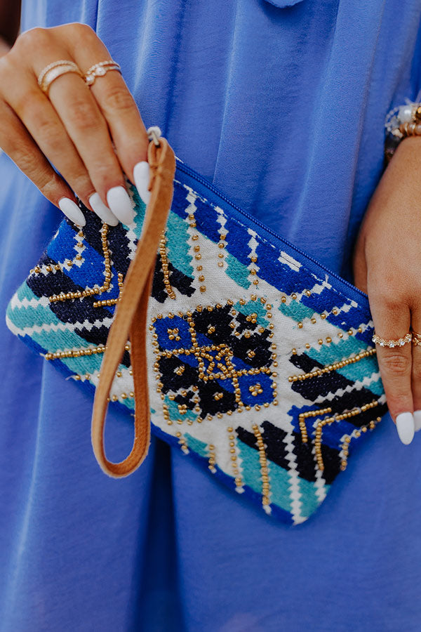 Arizona Sunset Embellished Clutch Image - 5