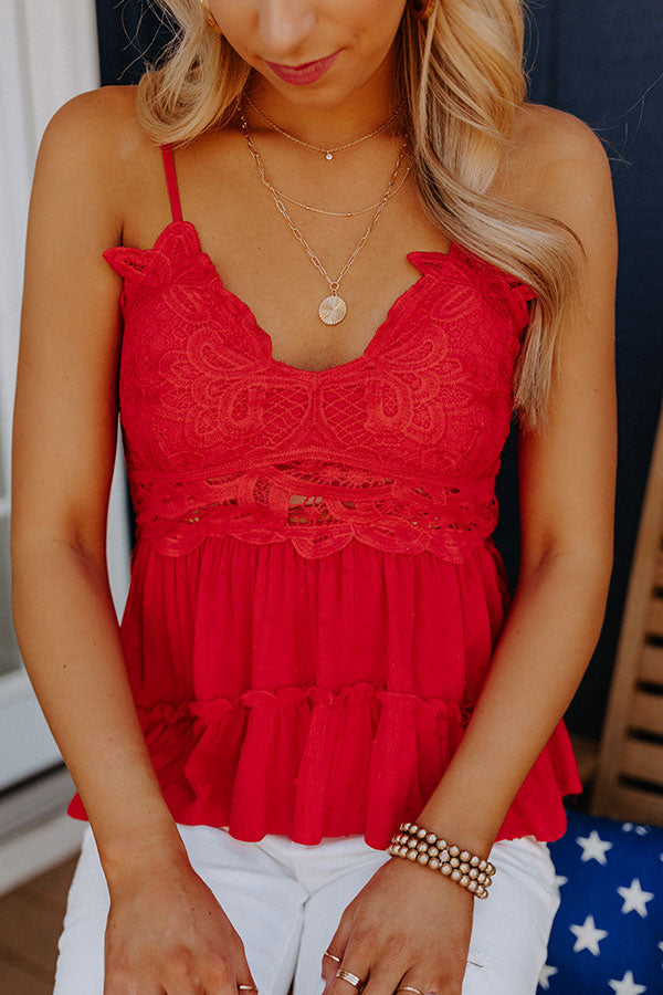 Sprinkle Of Sass Crochet Tank Image - 3