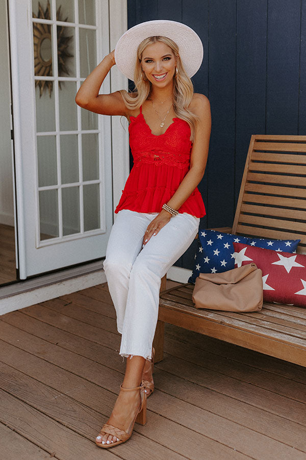 Sprinkle Of Sass Crochet Tank Image - 2