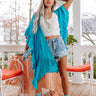 Summer Rhythm Ruffle Overlay In Sky Blue Image - 1