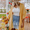 Summer Rhythm Ruffle Overlay In Primrose Yellow Image - 1