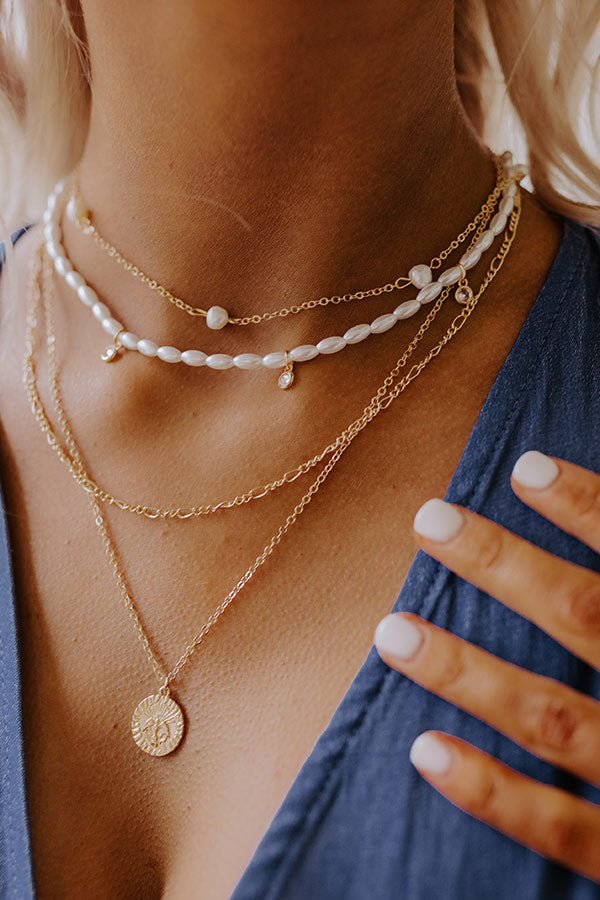 By Chance Layered Necklace Image - 2