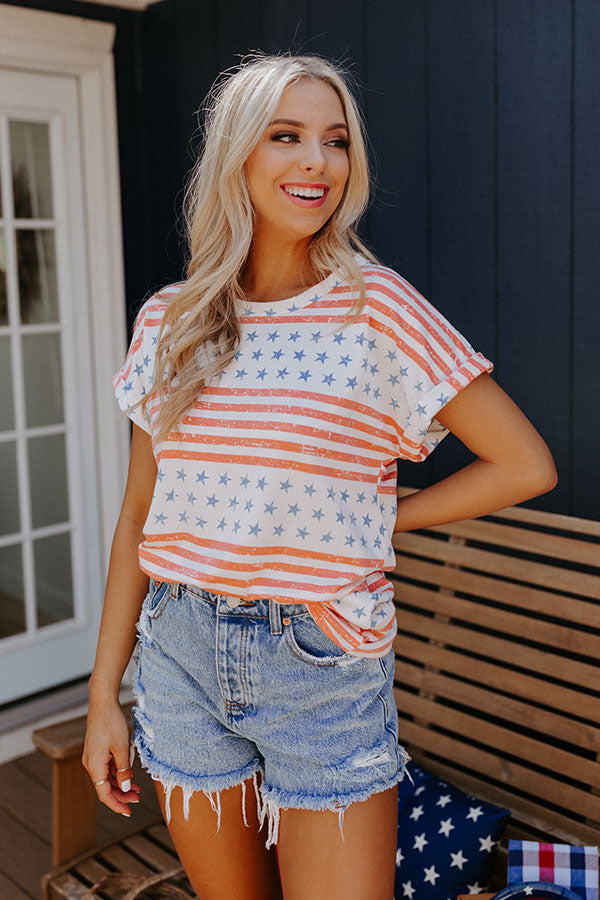 Stars, Stripes And Everything Nice Shift Tee Image - 3