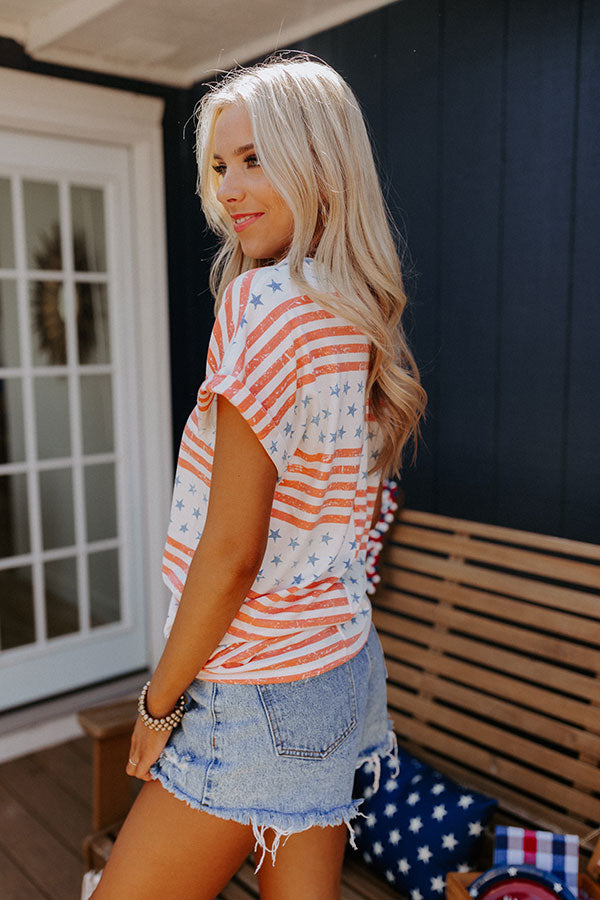 Stars, Stripes And Everything Nice Shift Tee Image - 4