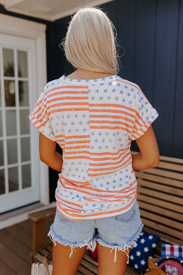 Stars, Stripes And Everything Nice Shift Tee Image - 5