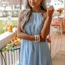 See You Around Chambray Dress Image - 1