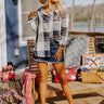 Around The Boardwalk Plaid Button Up In Navy Image - 1