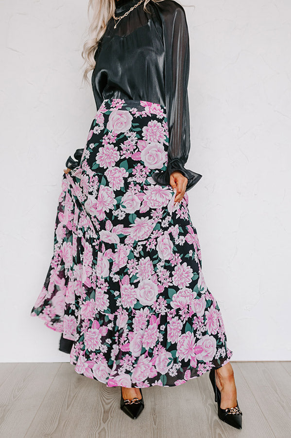 Sugary Sweet Floral Skirt