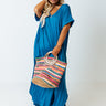 Just My Type T-Shirt Maxi In Ocean Blue Curves Image - 1