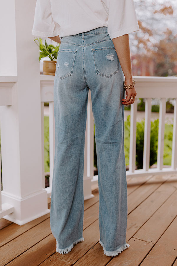 The Lucee High Waist Distressed Jean Image - 5