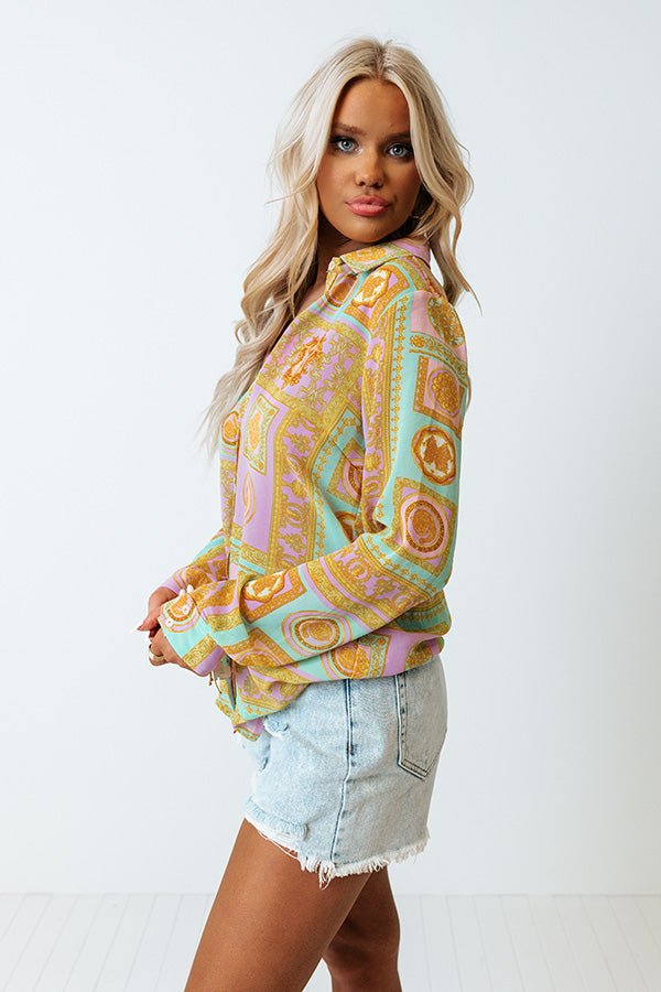 Photoshoot Ready Button Up Top Image - 3