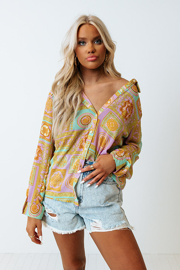 Photoshoot Ready Button Up Top Image - 2