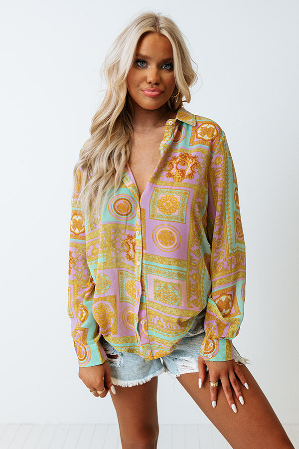 Photoshoot Ready Button Up Top Image - 5