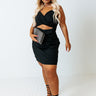 Going For Glam Dress In Black Curves Image - 1