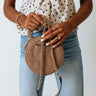 Bring The Prosecco Faux Leather Purse In Warm Taupe Image - 1