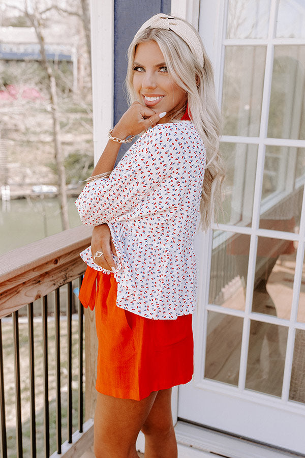 Sweet Like Cherries Crop Top Image - 3