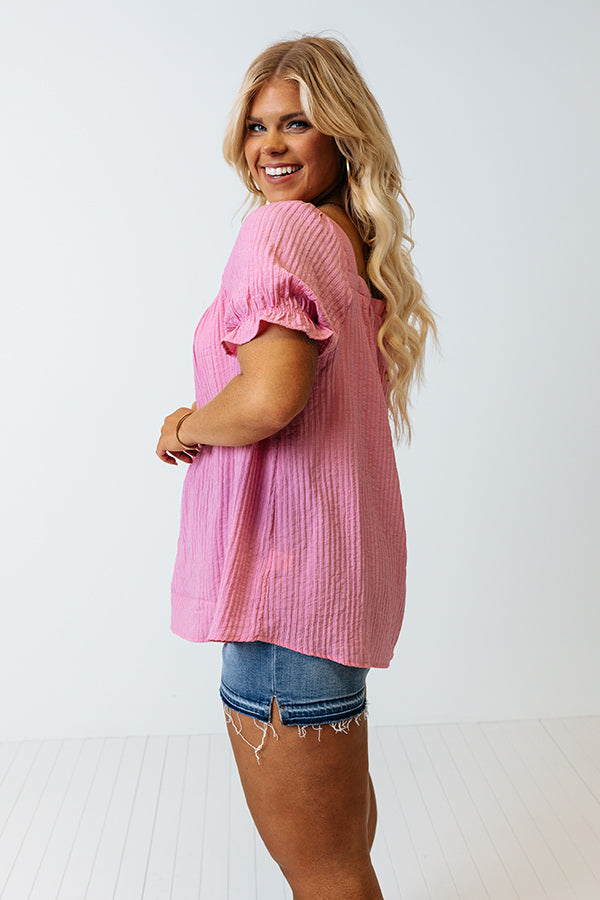 Pretty Personality Shift Top Curves Image - 4