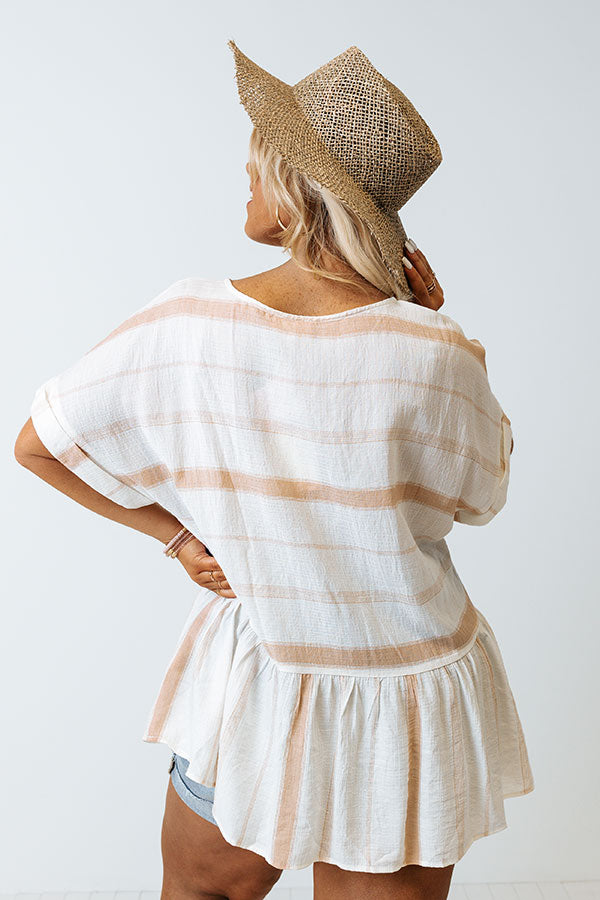 Sips In Seaside Shift Top Curves Image - 4