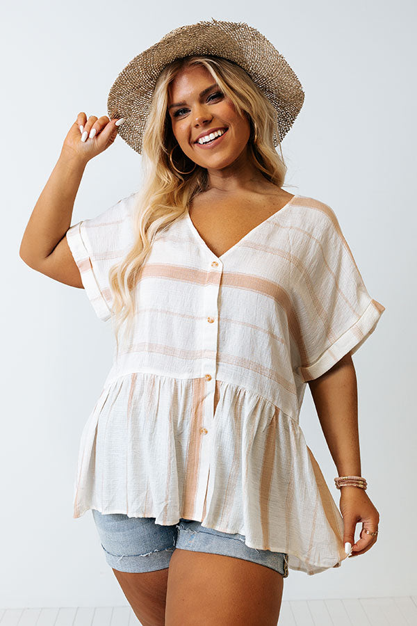 Sips In Seaside Shift Top Curves Image - 1