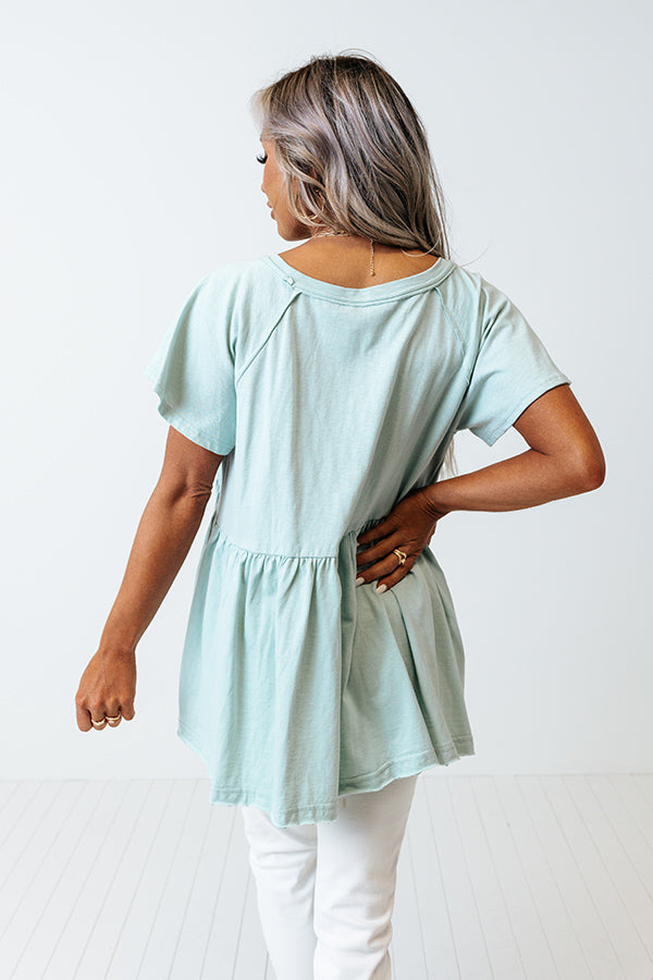 Farmers Market Meetup Shift Top In Limpet Shell Image - 5