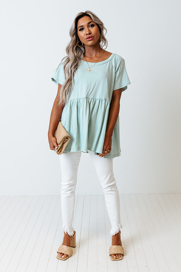 Farmers Market Meetup Shift Top In Limpet Shell Image - 4