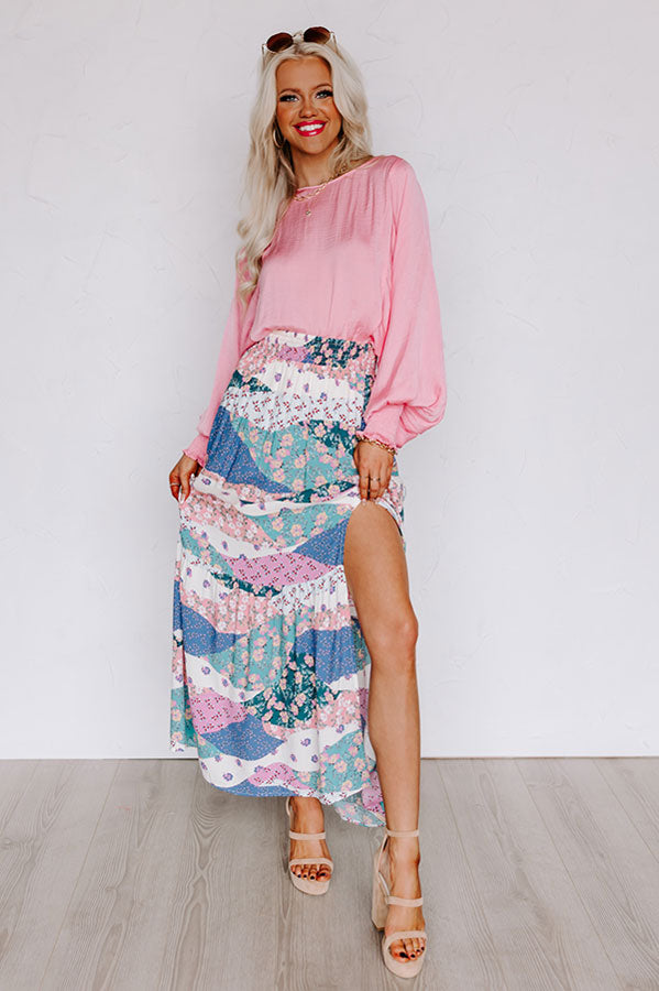 As It Was Floral Skirt Image - 1