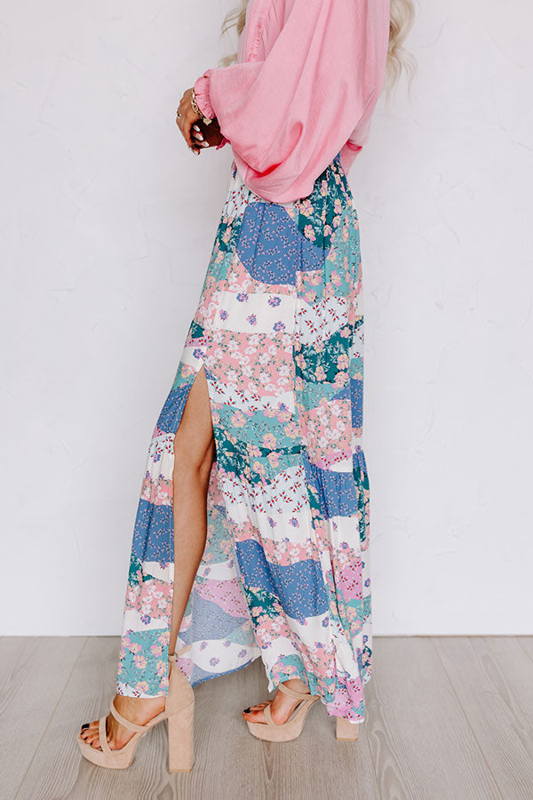 As It Was Floral Skirt Image - 4