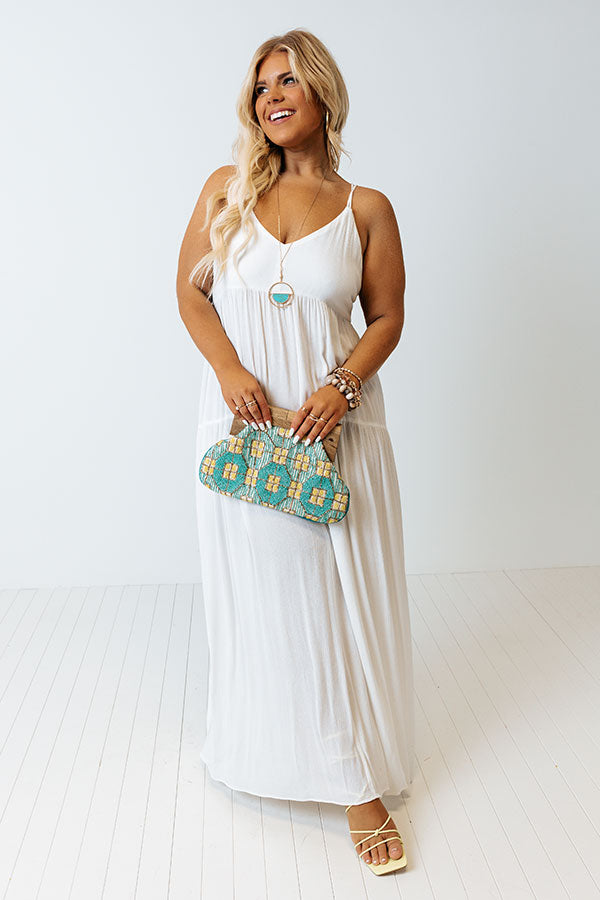 Travel Life Maxi in White Curves