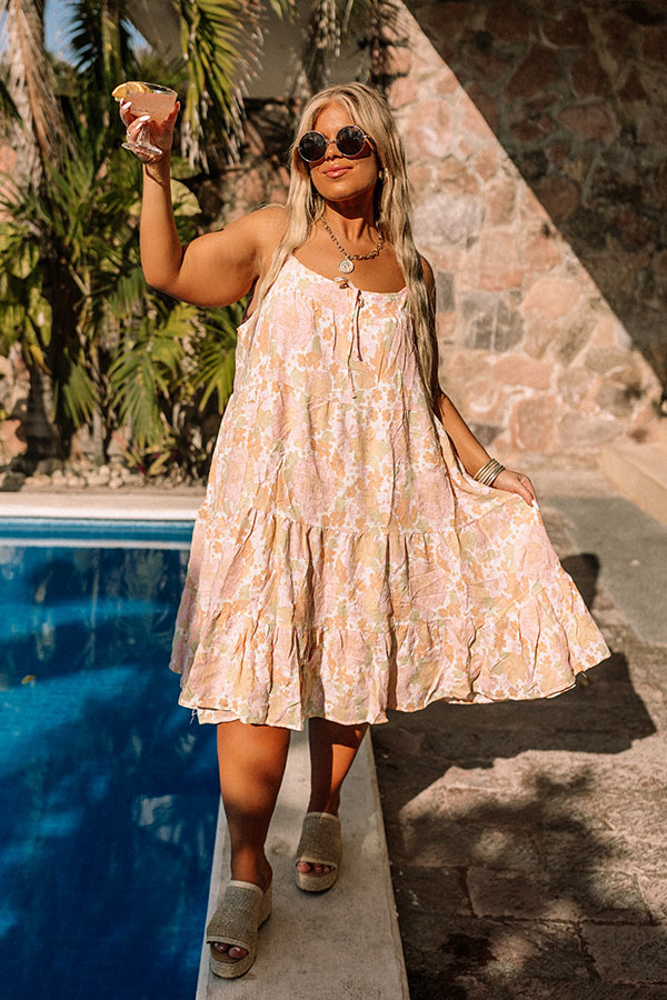 Make It Memorable Floral Midi Curves Image - 2