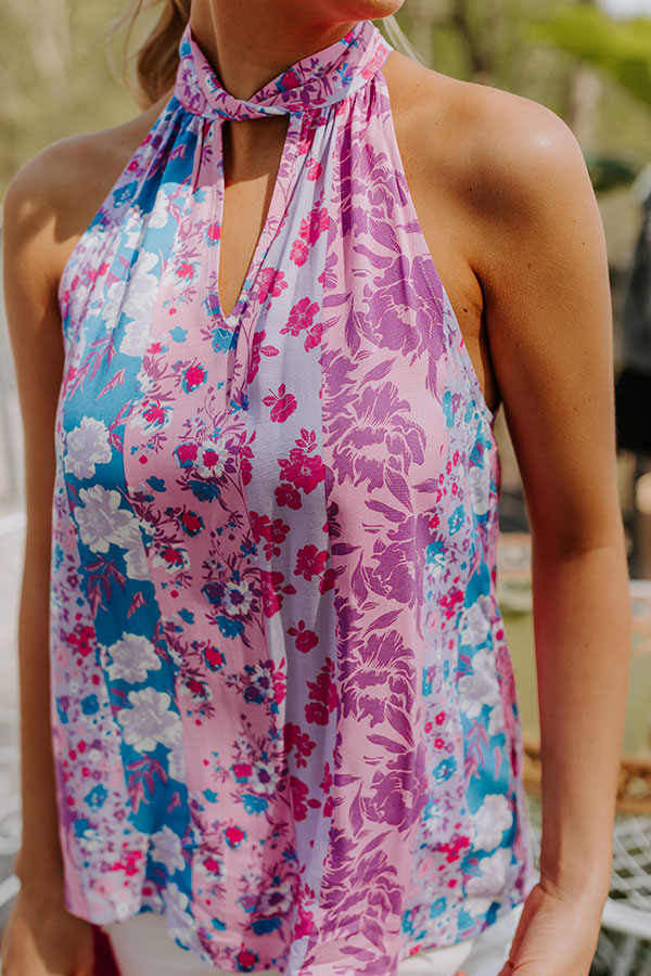 Soul Ties Floral Shift Top Image - 3