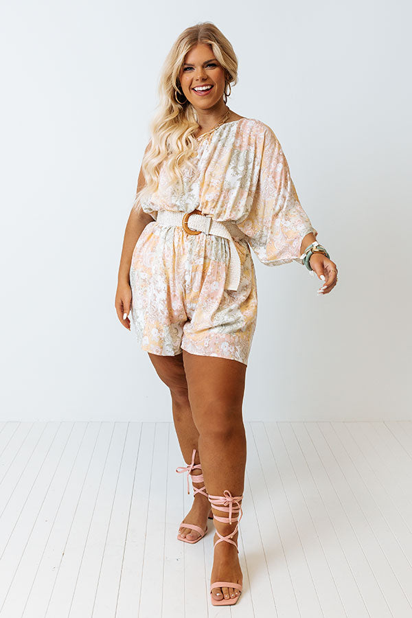 Instantly Impressed Paisley Romper Curves Image - 3
