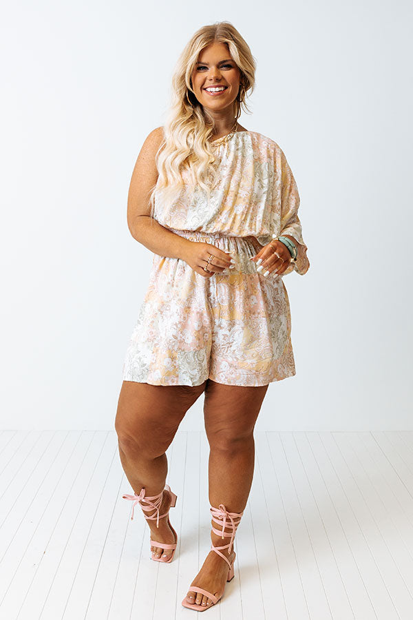Instantly Impressed Paisley Romper Curves Image - 1
