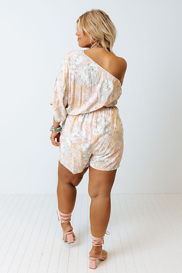 Instantly Impressed Paisley Romper Curves Image - 4