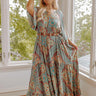 Backstage Beauty Maxi in Turquoise Curves Image - 1