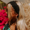 Cabo Beaches Crochet Headband In Black Image - 1